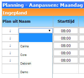 Ingepland dropdown het nieuwe plannen anno 2014